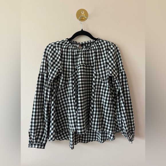 Vici Fall favorite gingham top size XS NWT - Picture 1 of 4